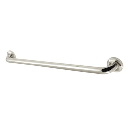 Metropolitan Contemporary Grab Bar, 30-13/16" L, 17 ga. Brass, Polished Nickel DR714306